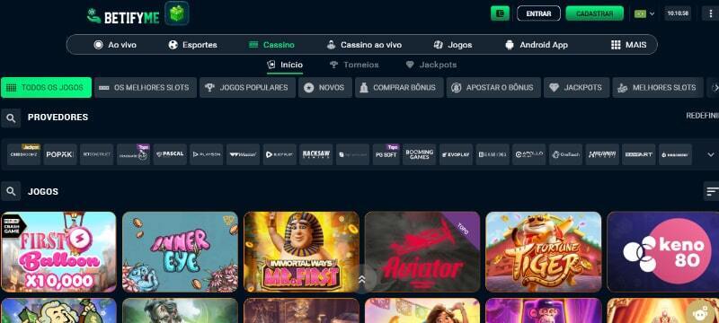 BetifyMe jogos
