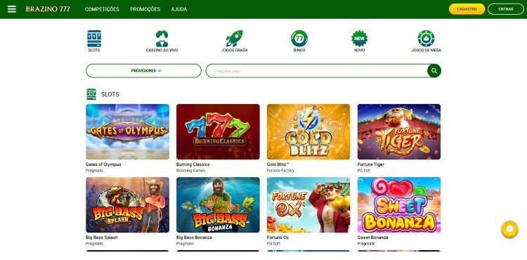 Brazino777 casino ao vivo