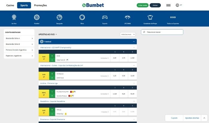 Bumbet Brasil apostas esportivas