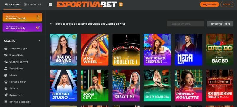 EsportivaBet ao vivo