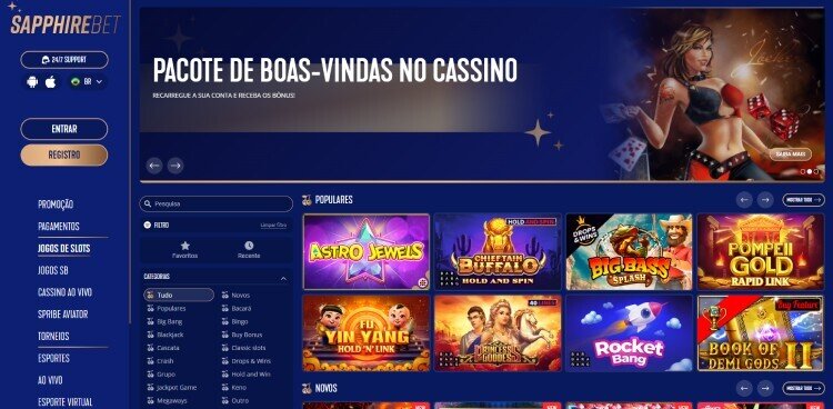 Sapphirebet casino online